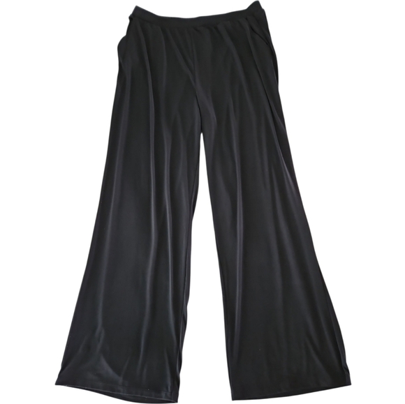 Pants - Attitudes By Renee Wide Leg Pants SZ L Black